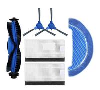 Qxryzp For Cecotec Conga, Serie 1090 Ricambi Accessori Kit Sostituzione Aspirapolvere Consumabili Filtro HEPA Spazzola Laterale Centrale Kit di sostituzione per aspirapolvere robot(MH)