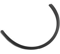 Qxryzp For Tesla, Modello Y 2020-2023 Modanatura ruota laterale auto Paraspruzzi Pneumatici Sopracciglio Arco Flare Labbro Trim Striscia Parafango anteriore per auto(Front Left)