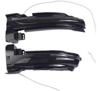Qxryzp Indicatore di direzione 2 pezzi, per Ford, per Focus 4, per Mk4 2018 2019 2020 Indicatori di direzione dinamici Lampada specchietto retrovisore(White Yellow)