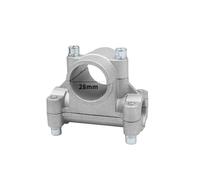 Qxryzp Staffa for impugnatura for tosaerba, staffa for da 26/28 mm for for decespugliatore for attacco Argento Interruttore dell'acceleratore del tosaerba(Handle Bracket 28MM)