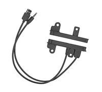 Qxryzp Veicoli kit cruscotto doppio Din con porta USB AUX Installazione radio Piastra telaio fascia laterale, for TOYOTA, for Scion Pannello stereo per auto