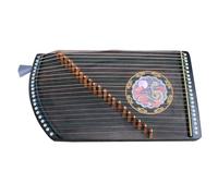QXSJEDYCH Cetra cinese, 12 modelli zodiacali, trainer professionale for diteggiatura a 21 corde adatto a bambini, adulti, Guzheng portatile con accessori, 60x35 CM Guzheng(Color:SHE)
