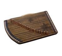 QXSJEDYCH Dimensioni Guzheng: 60×35×6 cm, 21 corde, Trainer Guzheng professionale adatto for adulti/bambini, con zaino e accessori Guzheng(Color:Schwarz)