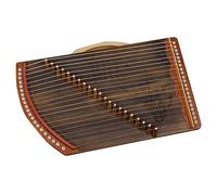 QXSJEDYCH Guzheng con Zaino e Accessori, Trainer Guzheng Professionale Adatto for Adulti/Bambini, Dimensioni: 60×35×6 cm, 21 Corde Guzheng(Color:Rot)