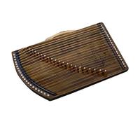 QXSJEDYCH Guzheng con Zaino e Accessori, Trainer Guzheng Professionale Adatto for Adulti/Bambini, Dimensioni: 60×35×6 cm, 21 Corde Guzheng(Color:Schwarz)