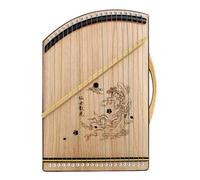 QXSJEDYCH Guzheng Finger Trainer, Guzheng con accessori, Guzheng portatile adatto a principianti/adulti/bambini, 21 corde, 60x40 CM Guzheng