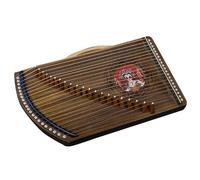 QXSJEDYCH Trainer Guzheng professionale adatto for adulti/bambini, Guzheng con zaino e accessori, dimensioni: 60×35×6 cm, 21 corde Guzheng(Color:Schwarz)