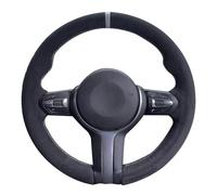 QXULMSLK Coprivolante in pelle scamosciata cucita a mano, per BMW M Sport F30 F31 F34 F10 F11 F07 X1 X2 X3 F25 F32 F33 F36 F48 F39