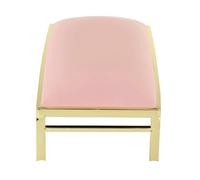 QXWD - Bracciolo di lusso per unghie, stabile, in metallo, per manicure, cuscino per mani