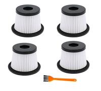 QXWRLD Aspirapolveri lavabili Filtri HEPA di ricambio, for aspirapolvere con manico SILVERCREST SHAZB 29.6 A1, Filtri Pezzi di ricambio Accessori Filtro di ricambio per aspirapolvere(4pcs)