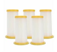 QXWRLD Filtro for aspirapolvere e filtro HEPA for uscita aria, for FC8208 FC8250 FC8260 FC8262 FC8264 Accessori for aspirapolvere Filtro di ricambio per aspirapolvere(5 Filter)