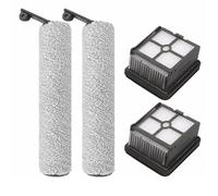 QXWRLD For Dreame, H12 H12 Pro/Plus, aspirapolvere Wet & Dry Pezzi di ricambio Spazzola a rullo morbido Accessori filtro Hepa Filtro di ricambio per aspirapolvere(SET 4)