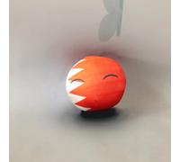 QXXKJDF 7.9 In 3.9 In Pallina polacca, Pallina country, Australia, Giappone, Maldive, Angola, Peluche, Palline country(Bahrain,7.8in)