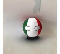 QXXKJDF 7.9 In 3.9 In Pallina polacca, Pallina country, Australia, Giappone, Maldive, Angola, Peluche, Palline country(Italy,7.8in)