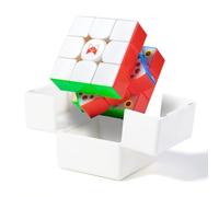 QY X-Man Tornado V4M 3x3 Speed Cube Dado di Velocità Magnetica Cubo di Velocità Competitivo Adatto per Appassionati di Cubi Magici (Pioneer versione UV)