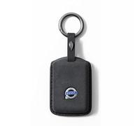 QYCJKL Custodia Chiave per Volvo XC60 S90 S60 XC90 XC40 S60L, Copri Telecomando Chiave Auto, Cover Chiavi Auto, Copri Chiavi Guscio Chiave Auto, Custodia Portachiavi AntiGraffio,B Dark Gray