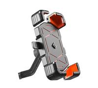QYCJKL Porta Cellulare Moto per Honda Forza 350 nss350 Forza300 250, Supporto Telefono Moto Antivibrazione, Porta Telefono Moto Rotazione 360°, Portatelefono per 4,7-7,2" Smartphone,B-Orange
