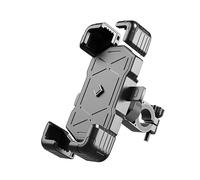 QYCJKL Porta Cellulare Moto per Triumph Bonneville T120 Street Bike, Supporto Telefono Moto Antivibrazione, Porta Telefono Moto Rotazione 360°, Portatelefono per 4,7-7,2" Smartphone,A-Black