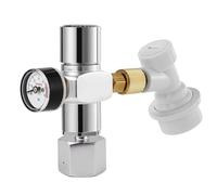 QYCWHXVDF Caricatore Co2 1pc 2 in 1 con Adattatore converte for bombola Co2 TR21 * 4, regolatore Mini Co2 0-60Psi for Cartuccia Co2(Regulator Set)