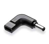 QYD USB C a 5.5 * 2.5mm Adattatore, Tipo C USB-C a 5.5mm DC Adattatore, PD Convertitore di Ricarica Veloce Compatibile con ASUS VivoBook,Toshiba Portege Satellite, Samsung Laptop Alimentazione Tipo C