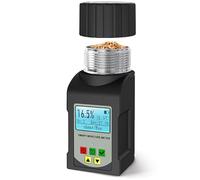 QYDZSHOP Medidor Inteligente De Humedad para Granos, Medidor De Humedad Portátil, 25 Granos, Medidor De Humedad Portátil para Granos con Pantalla Digital, Transmisión De Voz Y Retención De Datos