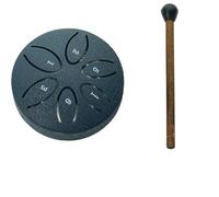 QYDZSHOP Tamburo della Pioggia per Uso Esterno, 8 Cm, 6 Note, Tamburo a Lingua in Acciaio, Tamburo della Pioggia, Risonanza Armoniosa dei Suoni Naturali, Sincronizzato con Il Ritmo della Natura