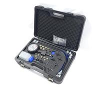 QYDZSHOP Tester di Pressione Diesel, Kit per Il Controllo della Pressione della Pompa Alta Common Rail a 2000 Bar, con Prova a Vuoto del Condotto di Iniezione, in Acciaio Inossidabile