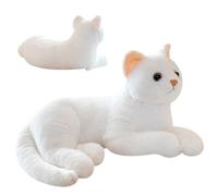 QYEHF Bambola gatto simulata, Realistico Gatto Animali Di Peluche, Giocattoli Di Animali Di Peluche Carino, per Regali di Incoraggiamento,Fantastiche idee regalo per la mia migliore amica (30 cm)