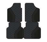 QYETRGF 4 Pezzi Tappetini Auto per Renault Grand Scenic IV 2016-2021, Auto Moquette Anteriori e Posteriori Tappeto Lato Guida Fondo Tappeti Antiscivolo
