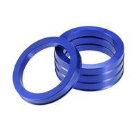 QYEURFOF Anelli centrali per mozzi, 4 pz OD 72.6mm 73.1mm A ID 57. 60. 67. 65. Auto Pneumatico Centraggio Hub Centric Anelli Foro della Ruota Centro Blu(106 78.1mm)