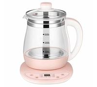 QYEURFOF Bollitore a Pressione, Bollitore Elettrico Automatico in Vetro da 1,6 Litri Macchina for Il tè Pentola for la Salute Domestica Teiera for casa Touch Panel Mantieni Caldo Dieci funzioni A