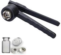 QYEURFOF Strumento per tappatura profumi, Piegatrice for fiale di Vetro, sigillatrice Manuale for Tappi in Alluminio, Strumenti crimpatura for Bottiglie for tappatrice for(13mm)