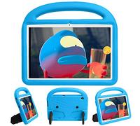 QYiD Custodia Bambini per Galaxy Tab A7 10.4 Pollici 2020 SM-T500/T505, Eva Bambini Antiurto Leggero Protettiva Maniglia Cover con Supporto per Bambini per Galaxy Tab A 10.4" 2020 SM-T500/T505, Blu