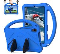 QYiD Custodia Bambini per Huawei MatePad T8 8.0" 2020, Rigida Custodia Antiurto Leggero Non-Toxic Eva Protettiva con Kicksupporto & Tracolla per Huawei MatePad T8 KOB2-L09 KOB2-L03, Blu