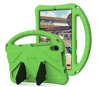 QYiD Custodia Bambini per Huawei MatePad T8 8.0" 2020, Rigida Custodia Antiurto Leggero Non-Toxic Eva Protettiva con Kicksupporto per Huawei MatePad T8 KOB2-L09 KOB2-L03, Verde