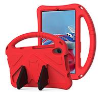 QYiD Custodia Bambini per Huawei MatePad T8 8.0" 2020, Rigida Custodia Antiurto Leggero Non-Toxic Eva Protettiva con Kicksupporto per Huawei MatePad T8 KOB2-L09 KOB2-L03, Rosso
