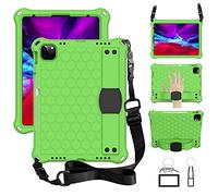 QYiD Custodia Bambini per iPad PRO 11" 2020/2018, Bambini Eva Custodia Protettiva Antiurto con Supporto & Portapenna, Tracolla per Apple New iPad PRO 11 Pollici 2nd/1st