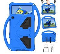 QYiD Custodia per Huawei MatePad T10 / T10s 2020, Rigida Custodia Antiurto Leggero Eva Protettiva con Kicksupporto & Tracolla per T10s 10.1" AGS3-L09 AGS3-W09 / T10 9.7" AGR-L09 AGR-W09, Blu