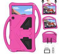 QYiD Custodia per Huawei MatePad T10 / T10s 2020, Rigida Custodia Antiurto Leggero Eva Protettiva con Kicksupporto & Tracolla per T10s 10.1" AGS3-L09 AGS3-W09 / T10 9.7" AGR-L09 AGR-W09, Rose