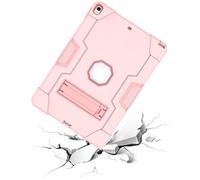 QYiD Custodia per iPad Air 3 / 3rd Gen, Hybrid Antiurto Robusto Drop Protection Cover Built con Stand per Apple iPad Air 3 (2019) 10.5" / Apple iPad PRO 10.5 (2017) / A2153, A2123 (Rosegold)