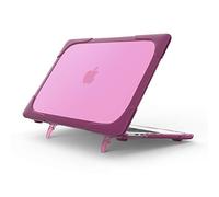 QYiD Custodia per MacBook PRO 13 Retina A1502 & A1425, 2 in 1 Heavy Duty Rigid Cover Matt Protective con paraurti in plastica per MacBook PRO 13" con Retina Display(2012-2015 Release), Viola