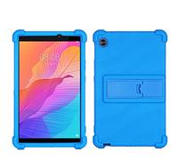 QYiD Custodie per Huawei MediaPad M3 8.4, Leggera Custodia per Bambini in Silicone con Kickstand Protettiva Custodia per M3 8.4 Pollici Android Tablet 2016 Release, Blu
