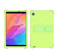 QYiD Custodie per Huawei MediaPad T3 7.0, Leggera Custodia per Bambini in Silicone con Kickstand Protettiva Custodia per 7.0" Huawei MediaPad T3 Tablet, Verde