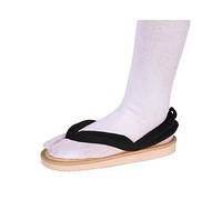 QYIFIRST Kimetsu no Yaiba Inosuke Hashibira - Ciabatte in legno per costume unisex, 45 (lunghezza interna 27 cm)