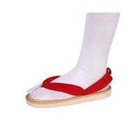 QYIFIRST Kimetsu no Yaiba Kyojuro Rengoku Cosplay Clogs Shoes Pantofole per costume rosso Uomo Donna 39 (Inside Length 24 cm), 39 EU