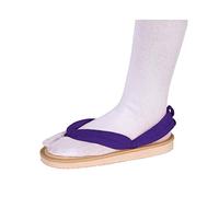 QYIFIRST Kimetsu no Yaiba Shinobu Kocho - Ciabatte in legno, per costume di viola, unisex, 29, lunghezza interna 18 cm