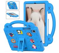 QYiiD Custodia Bambini EVA per Galaxy Tab S6 Lite 10.4 pollici 2020 SM-P610/P615, leggera custodia protettiva antiurto, Antishock con Maniglie e Piedistallo Cover & Built-in S Pen Holder, Azzurro