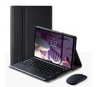 QYiiD Custodia per tastiera con mouse per Xiaomi Pad 5 / Pad 5 Pro 11" 2021, custodia per tastiera Folio con tastiera wireless staccabile per Xiaomi Mi Pad 5/Pad 5 Pro 11" 2021 Release, nero