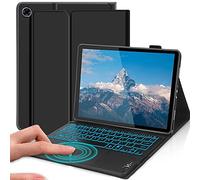 QYiiD Custodia Tastiera con Trackpad per Lenovo Tab M10 FHD Plus (2nd Gen)/Tab K10 2021, 10,3 Pollici TB-X606F/TB-X606X, Italiana QWERTY Retroilluminata Tastiera Magnetica Rimovibile con Touchpad