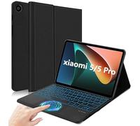QYiiD Custodia Tastiera con Trackpad per Xiaomi Pad 5/5 Pro, Italiana QWERTY Retroilluminata Tastiera Magnetica Rimovibile con Touchpad pour Mi Pad 5/5 Pro 11 Pollici 2021